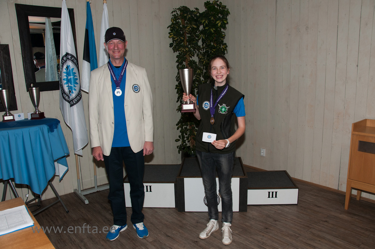 In category PCP class Junior and Ladies the best shooter - Kristin Antsmäe 393 points out of 800